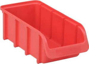 hünersdorff 682100 Sichtlagerkasten Größe 2/L 1,0 l rot