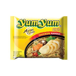 Yum Yum Instant Nudeln Huhn 60g - CHICKEN - Fertiggericht (1er Pack)