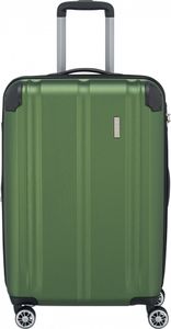 travelite City 4W Trolley Rozšiřitelný zelený zelený 68cm