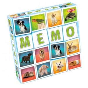 Tactic Pets Memo, Kartenspiel, Passend, 3 Jahr(e)