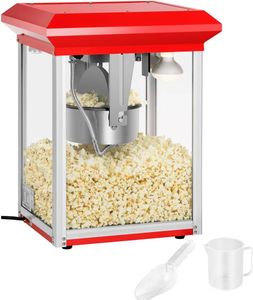 Popcornovač Royal Catering - 1300 W - 3 kg/h - červený -