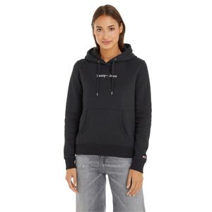 TOMMY HILFIGER Sweatshirt Damen Textil Schwarz SF16597 - Größe: S