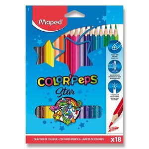 - Pastelky trojhranné Color´ Peps 18 ks