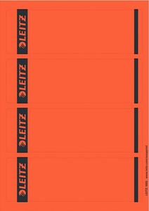 LEITZ Ordnerrücken Etikett 61 x 192 mm kurz breit rot 100 Etiketten