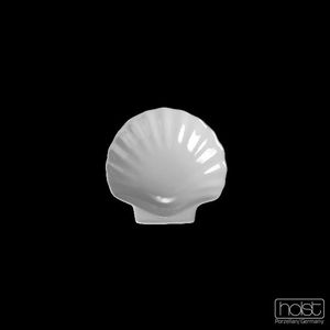 Holst Porzellan/Germany, Muschelschale  7 cm, weiß, MS 007