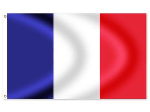 Frankreich Fahne France Flagge Hissflagge Nationalfahne mit Ösen ca 150x90 cm