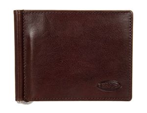 BRIC'S Leder Geldklammer Monte Rosa Men's Wallet Brown braun