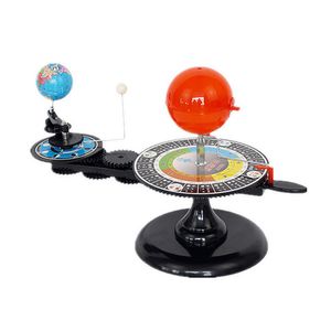 DIY Solar System Model Globe Earth S-un Moon Orbital Planetarium Educational Teaching Tool Astronomy Science Kit for Kids