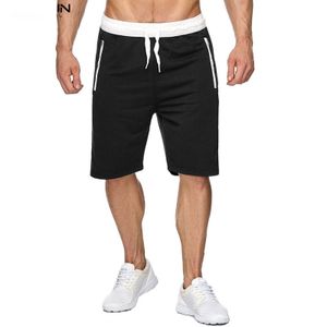 Herren-Strandhose, lässige große Baumwoll-Shorts, Fünf-Punkt-Sporthose