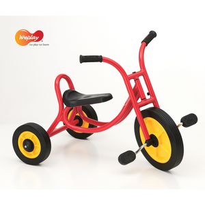 Weplay KM5502 Roller Dreirad mit Pedalen rot, Größe M, rot (1 Stück)