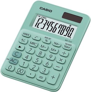Casio MS-7 UC GN anzeigender Tischrechner grün