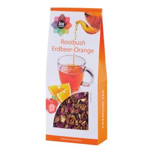 Abraham`s Tea House 90g Erdbeer-Orange loser Rooibos  Tee