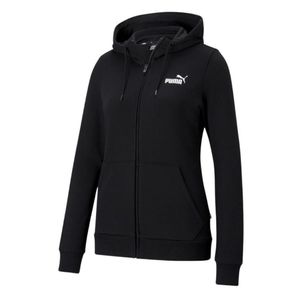 Puma ESS FULL-ZIP HOODIE SCHWARZ S