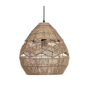 Woood Hängelampe Ø 35 cm Adelaide Jute Natur