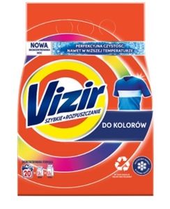Prací prášek pro barevné tkaniny - Vizir 1,1 kg