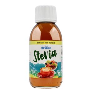 Steviola® Stevia Fluid Vanille 125ml | Flavour Drops | vegan | flüssige Süße | Stevia Tropfen | Zuckerersatz | kalorienarm | flüssiges Stevia