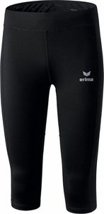 erima Performance 3/4 spodnie do biegania damskie czarne 34