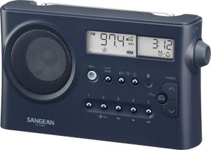 Sangean PR-D4BT Tragbares MW/UKW Radio mit Bluetooth, versch. Farben Farbe: Dunkelblau Sangean PR-D4BT Tragbares MW/UKW Radio mit Bluetooth, versch. Farben Farbe: Dunkelblau