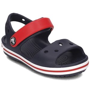 Crocs Kids' Crocband Sandal Navy/Red 33-34