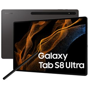 Samsung Galaxy Tab S8 Ultra SM-X906 5G LTE 256 GB 37,1 cm (14.6 Zoll) Qualcomm Snapdragon 12 GB Wi-Fi 6 (802.11ax) Android 12 Graphit