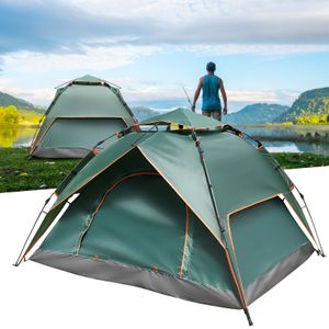 Wurfzelt Pop Up Zelt Automatikzelt Tarnzelt Zelt Campingzelt Trekkingzelt Tent Wasserdicht 3-4 Personen  Doppelschicht