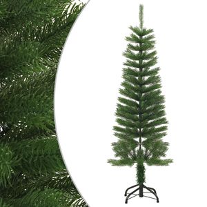 The Living Store Umělý vánoční stromek se stojanem Slim 120 cm PE