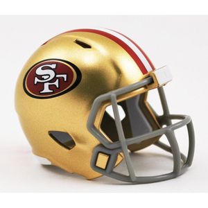 Riddell Speed Pocket Football Helm - NFL San Francisco 49ers