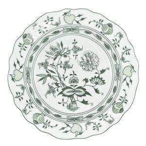 Český porcelán Zelený cibulák Hluboký talíř 21 cm Český porcelán Zelený cibulák Hluboký talíř 21 cm