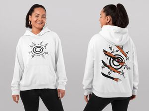 Bluza damska z kapturem Naruto Shippuden Bijuu i Jinchuuriki Kurama 9 ogoniasty lis Kobiety Anime Hoody