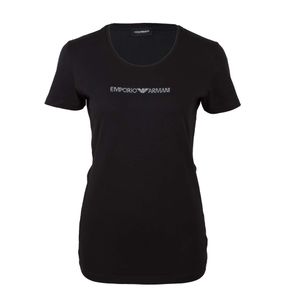 EMPORIO ARMANI 1P Damen Rundhals T-Shirts  schwarz XL