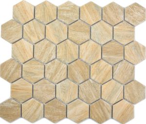 Mosani MOS11H-0011, Mosaik, Keramik, Blau, Indoor, Rechteck, 325 mm
