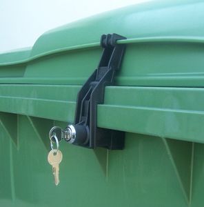 Müllcontainerverschluss, 1100 Liter für Otto, Flachdeckel