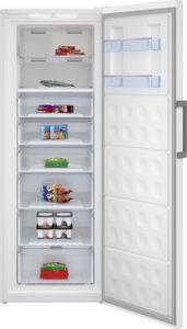 BEKO RFNE448E45W - Senkrecht - 404 l - 24 kg/24h - SN-T - D - Weiß