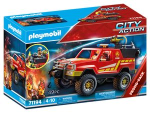 PLAYMOBIL City Action 71194 Feuerwehr-Löschtruck