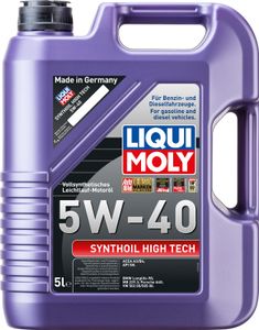 Liqui Moly Synthoil High Tech 5W 40 Vollsynthetisches Premium Öl 5L