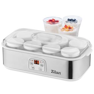 Zilan Joghurt Maker 1,44 Liter | 8 Glasflaschen á 180 ml | Digitales Display | Temperatureinstellung von 20-55°C | Joghurtbereiter Zilan Joghurt Maker 1,44 Liter | 8 Glasflaschen á 180 ml | Digitales Display | Temperatureinstellung von 20-55°C | Joghurtbereiter