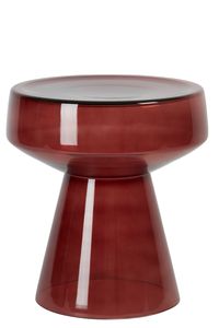 Light & Living - Beistelltisch Dakwa - Rot - Ø37cm