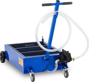 MSW Fahrbare Ölwanne - 75 L - Handpumpe