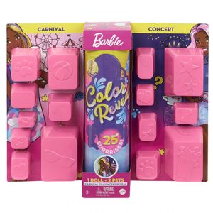 MATTEL GPD56 Barbie Colour Reveal Ultimate Reveal Park dla lalek i kino z 25 niespodziankami i Tag-N