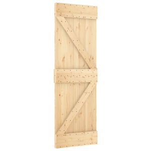 vidaXL Dvere NARVIK 70x210 cm z masívneho borovicového dreva