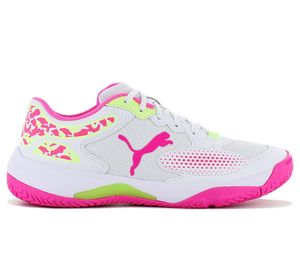 Puma Solarcourt RCT - dámska športová obuv na squash White-Pink 107296-03 , veľkosť: EU 38 UK 5