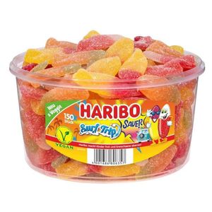 Haribo Surf Trip sauer veggie Saure Surfbretter Fruchtgummis 1200g