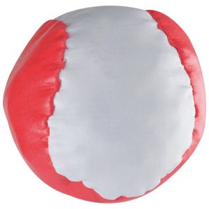 Anti-Stressball / Wutball / Farbe: rot-weiß