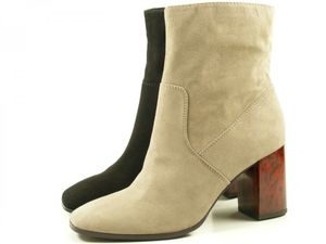 Tamaris 1-25313-27 Schuhe Damen Stiefel Stiefeletten Ankle Boots , Schuhgröße:40 EU, Farbe:Beige