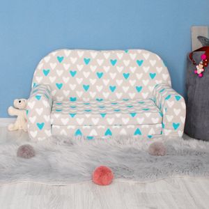 Kindersofa Kindersessel Minisofa Klappsofa Kindercouch Baumwolle Modell 4