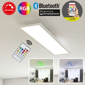 LED Deckenleuchte Panel Smart dimmbar RGB CCT WIFI App Bluetooth 18W Briloner