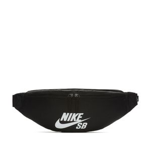 Nike Ba6077 Vycházková taška na opasek, 40 cm, černá / černá / bílá