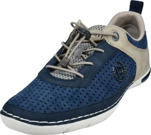 Bugatti Sneaker - Blue Synthetic : 45 : Normálna veľkosť: 45 Šírka: Pravidelná