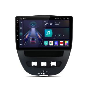 10 Zoll Android 12 Autoradio Carplay Für Toyota Aygo Peugeot 107 Citroen C1 GPS Navi WIFI BT DAB+ SWC 6GB+128GB Octa Core