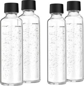 SODAPOP Glasflaschen-Set 2x0,6L + 2x0,85L für Logan